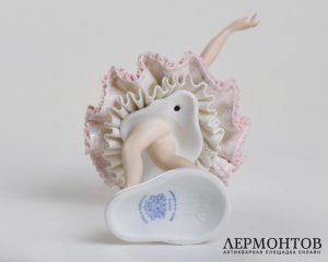Статуэтка «Балерина». Кружевной фарфор, Gerold, Германия, вторая половина XX века