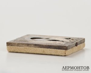 Икона дорожная «Господь Вседержитель». Серебро, современная работа