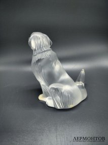 Статуэтка «Ретривер». Хрусталь, Lalique, Франция