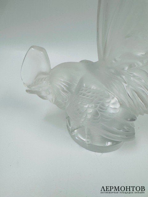 Статуэтка «Петух». Хрусталь, Lalique, Франция