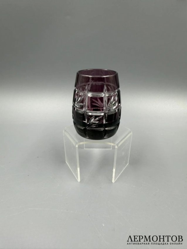 Набор стопок «Tsar», 6 цветов. Цветной хрусталь, Faberge, Франция