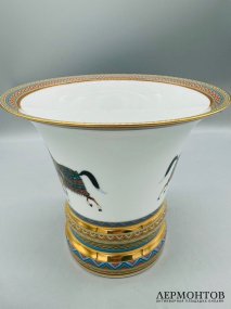 Ваза «Cheval d'Orient». Фарфор, Hermès, Франция