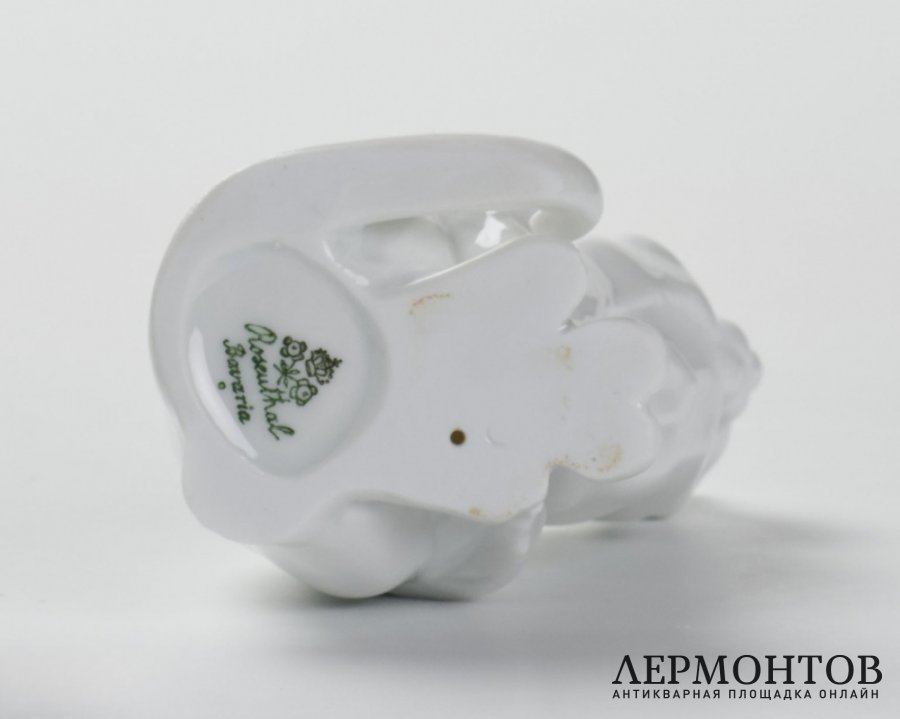 Статуэтка «Сидящая кошка». Фарфор, Rosenthal, Германия, 1926 год