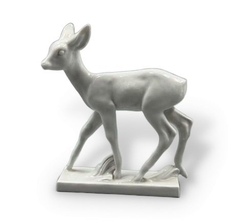 Статуэтка «Оленёнок». Фарфор, Meissen, Германия, 20 век