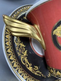 Набор кофейных пар на 6 персон. Фарфор, Rosenthal и Versace, Германия