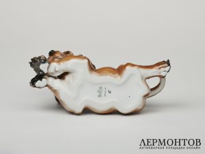 Статуэтка «Щенок таксы». Фарфор, Rosenthal, Германия, 1960 год