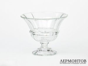 Ваза. Стекло, Чехословакия, середина XX века