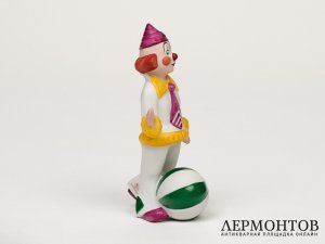 Статуэтка «Клоун с мячом». Фарфор, Hutschenreuther, Германия, 1985 год