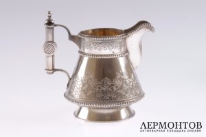 Чайный сервиз. Фирма братьев Грачевых. Серебро 84. Россия