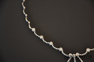 Колье с бриллиантами 1,96 к. Золото 750 пробы. 