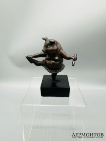 Статуэтка «Балерина», выпуск 79 из 100. Бронза, скульптор S. Bustamante, Мексика, 2000-е годы