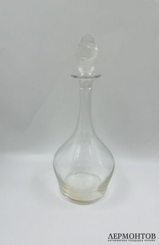 Графин «Roxane». Хрусталь, Lalique, Франция, 20 век