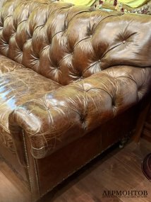 Кожаный диван «Chesterfield Rebel». Andrew Martin