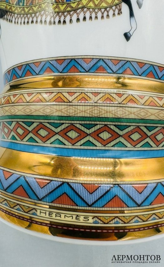 Ваза «Cheval d'Orient». Фарфор, Hermès, Франция