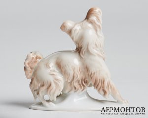 Статуэтка «Скай терьер». Фарфор, Rosenthal, Германия