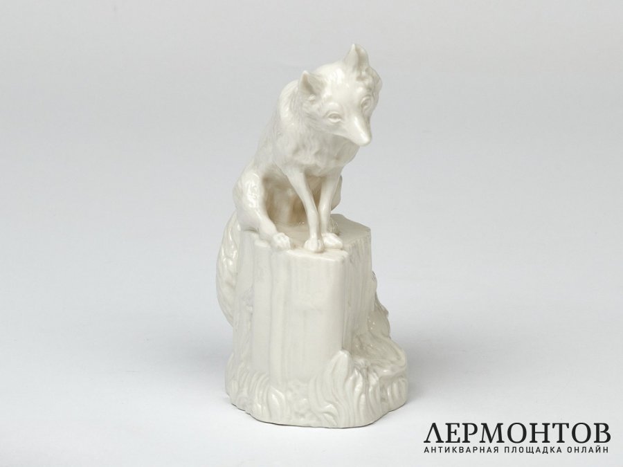 Статуэтка «Лиса». Фарфор, Nymphenburg, Германия, 1976–1996 годы