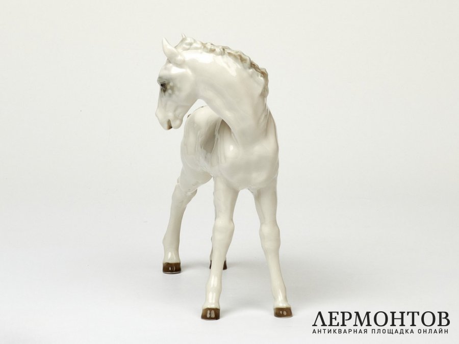 Статуэтка «Жеребенок». Фарфор, Lorenz Hutschenreuther, Германия, 1970 год