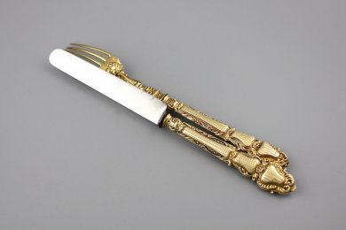 СЕРВИРОВОЧНЫЙ НАБОР ЭГОИСТ. ФРАНЦИЯ, XIX В.