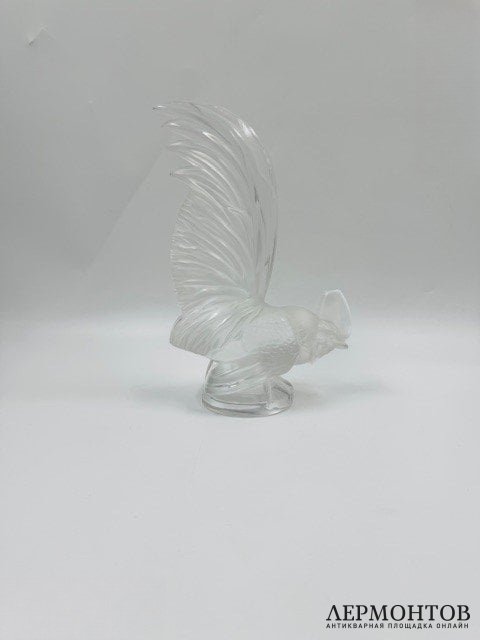 Статуэтка «Петух». Хрусталь, Lalique, Франция