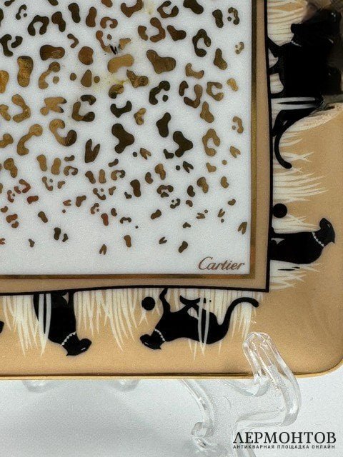 Мелочница. Лиможский фарфор, Cartier, Франция, 2000-е годы