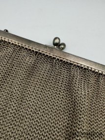 Театральная сумочка-кольчужка. Серебро 84 пробы, Россия, 1896 год