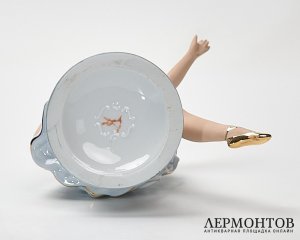 Статуэтка «Балерина». Бисквитный фарфор, Fasold & Stauch, Германия, до 1967 года