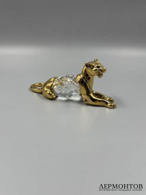 Статуэтка «Леопард». Хрусталь, Swarovski