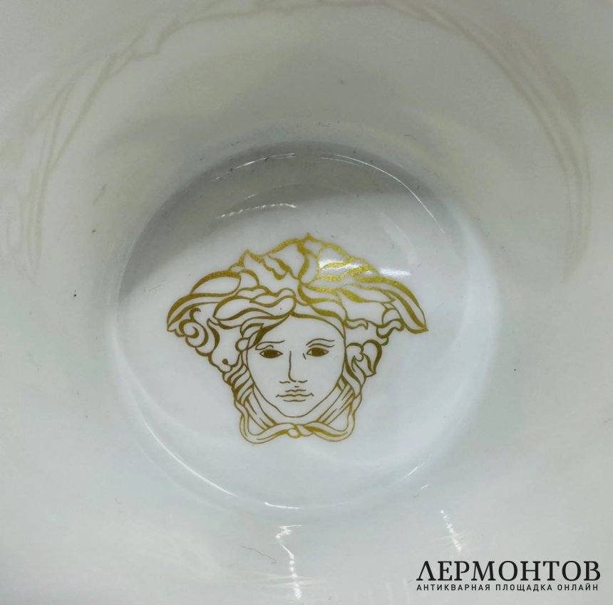 Чайная пара «Arabesque Gold». Фарфор, золото, Rosenthal и Versace, Германия
