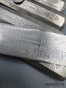 Набор столовых приборов на 6 персон. Сталь, Златоустовская фабрика, 2-я пол. 19 в.