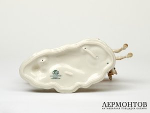 Статуэтка «Резвящиеся жеребята». Фарфор, Lorenz Hutschenreuther, Германия, 1970–1985 годы