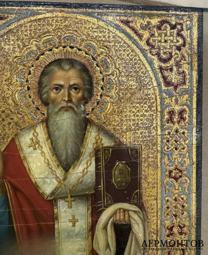 Икона «Святой Феофил». Россия, 19 век