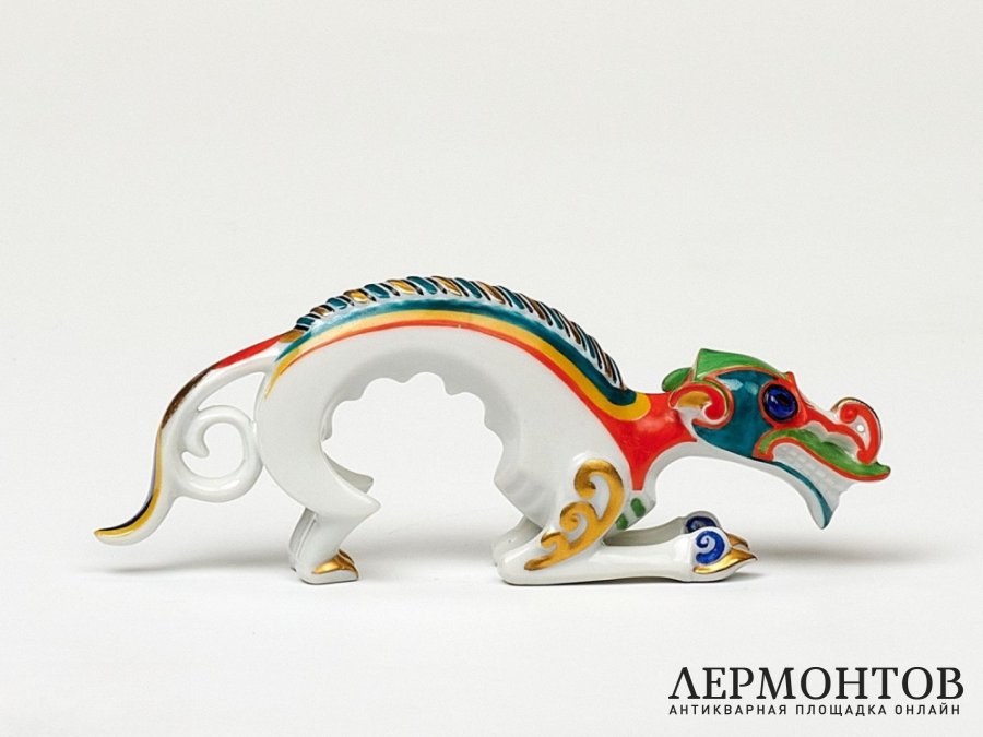 Статуэтка «Носорог». Фарфор, Rosenthal, Германия