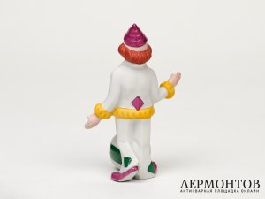 Статуэтка «Клоун с мячом». Фарфор, Hutschenreuther, Германия, 1985 год
