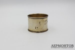 Кольцо с цветочной гравировкой. Россия, Костромское пробирное управление, начало 20 в