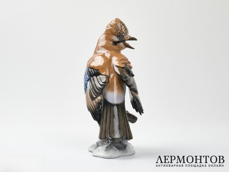 Статуэтка «Сойка». Фарфор, Rosenthal, Германия