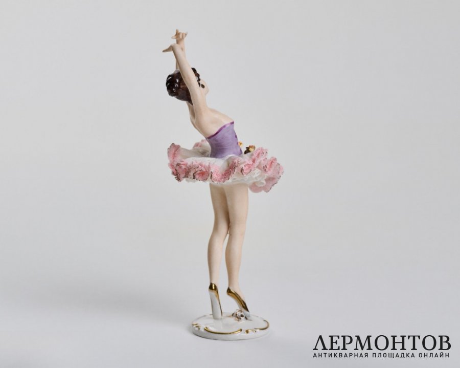 Статуэтка «Балерина». Кружевной фарфор, Alka, Германия, 1949–1956 годы