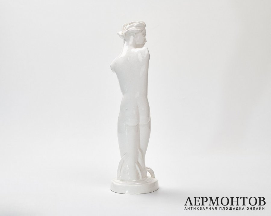 Статуэтка «Торс девушки». Керамика, Pexider Letovice, Чехословакия, 1930-е годы