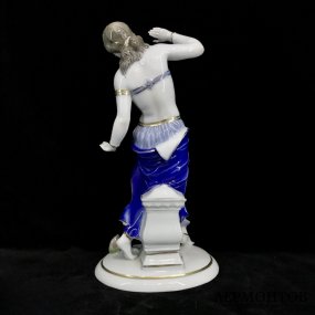 Статуэтка «Танцовщица со змеёй». Фарфор, Rosenthal, Германия, 1926 год