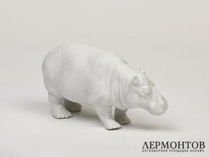 Статуэтка «Бегемот». Фарфор, Rosenthal, Германия, конец XX века