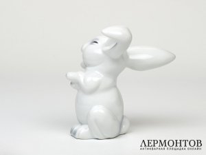 Статуэтка «Заяц». Фарфор, Rosenthal, Германия, 1960 год