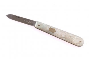 Нож складной Walker and Hall. Серебро 925. Англия