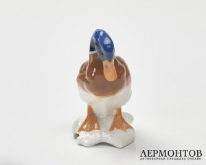 Статуэтка «Утка». Фарфор, Hutschenreuther, Германия, 1970–1985 годы