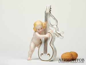 Статуэтка «Дитя с гитарой». Фарфор, Rosenthal, Германия