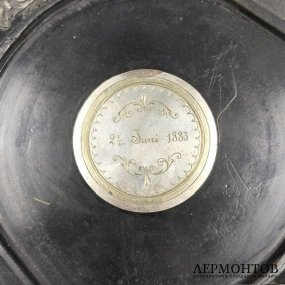 Наградной кубок с фигурой богини победы. Серебро 950 пробы, Австро-Венгрия, конец 19 века