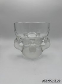 Ваза «Совы». Хрусталь, Lalique, Франция