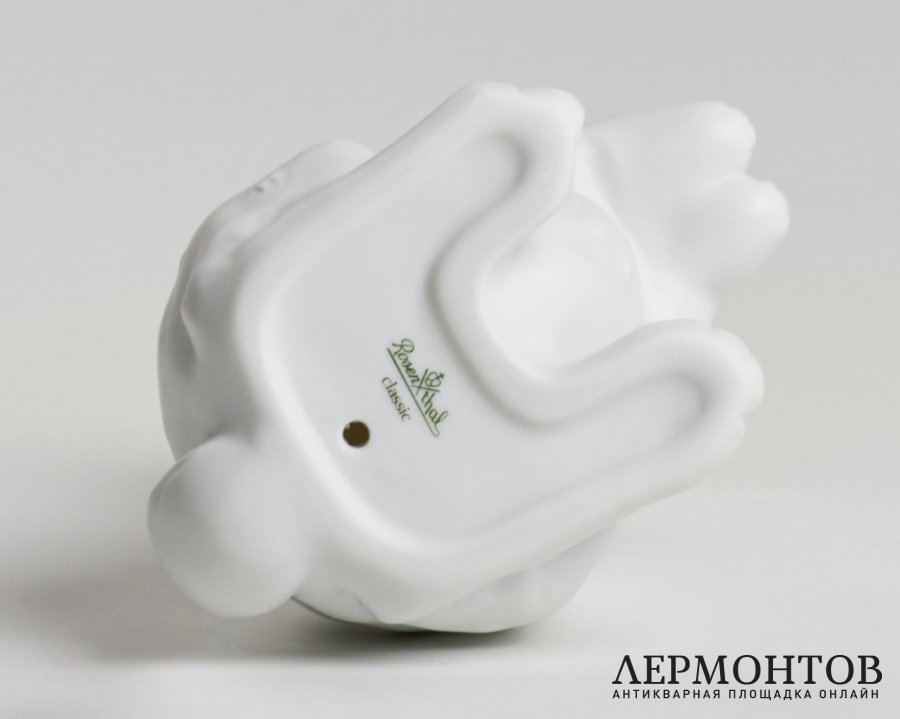 Статуэтка «Стоящий кролик». Бисквитный фарфор, Rosenthal, Германия
