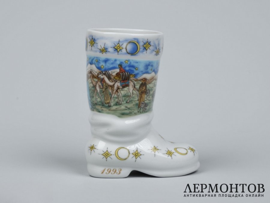 Статуэтка «Сапожок». Фарфор, Eschenbach, Германия, 1992 год