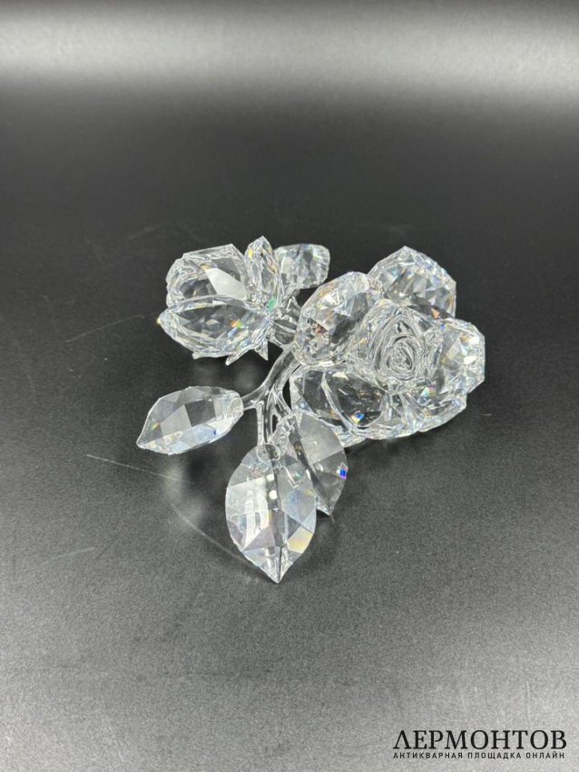 Статуэтка «Роза». Хрусталь, Swarovski