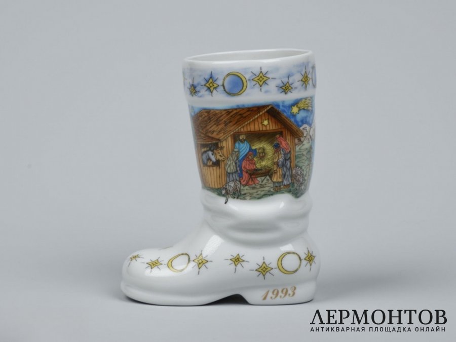 Статуэтка «Сапожок». Фарфор, Eschenbach, Германия, 1992 год