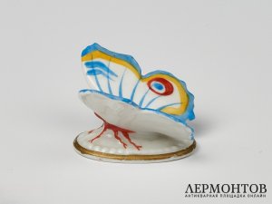 Статуэтка «Бабочка». Фарфор, Tettau, Бавария, Германия, 1920–1937 годы